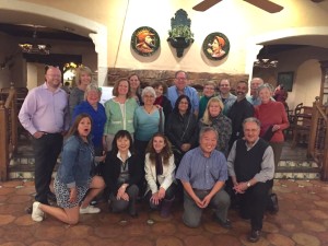 Friends and Supporters Gather at Pedro's to Wish Maria Well