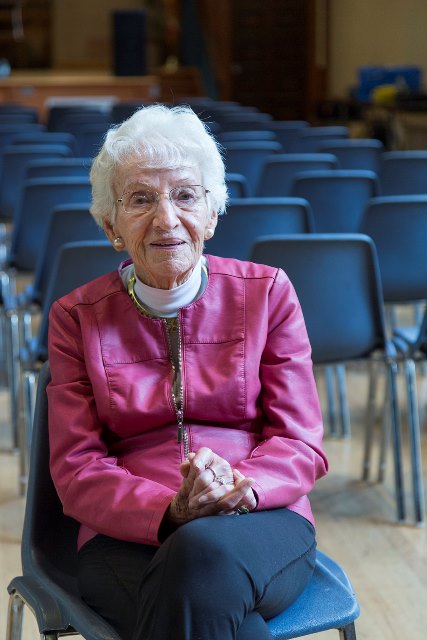 Ruth Colvin with Chairs