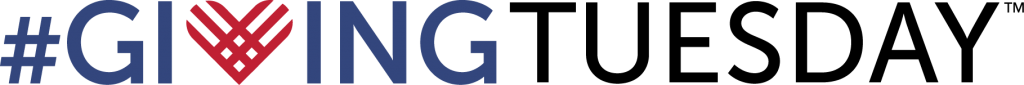 Giving Tuesday logo to promote donating to the Santa Clara City Library Foundation and Friends