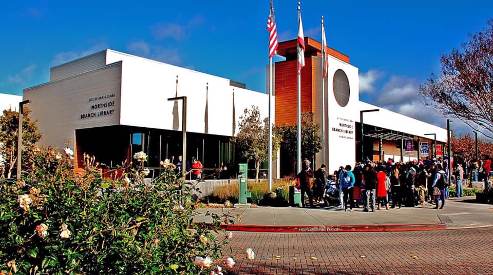 opening of the Northside branch library, an event The Santa Clara City Library foundation and friends supported
