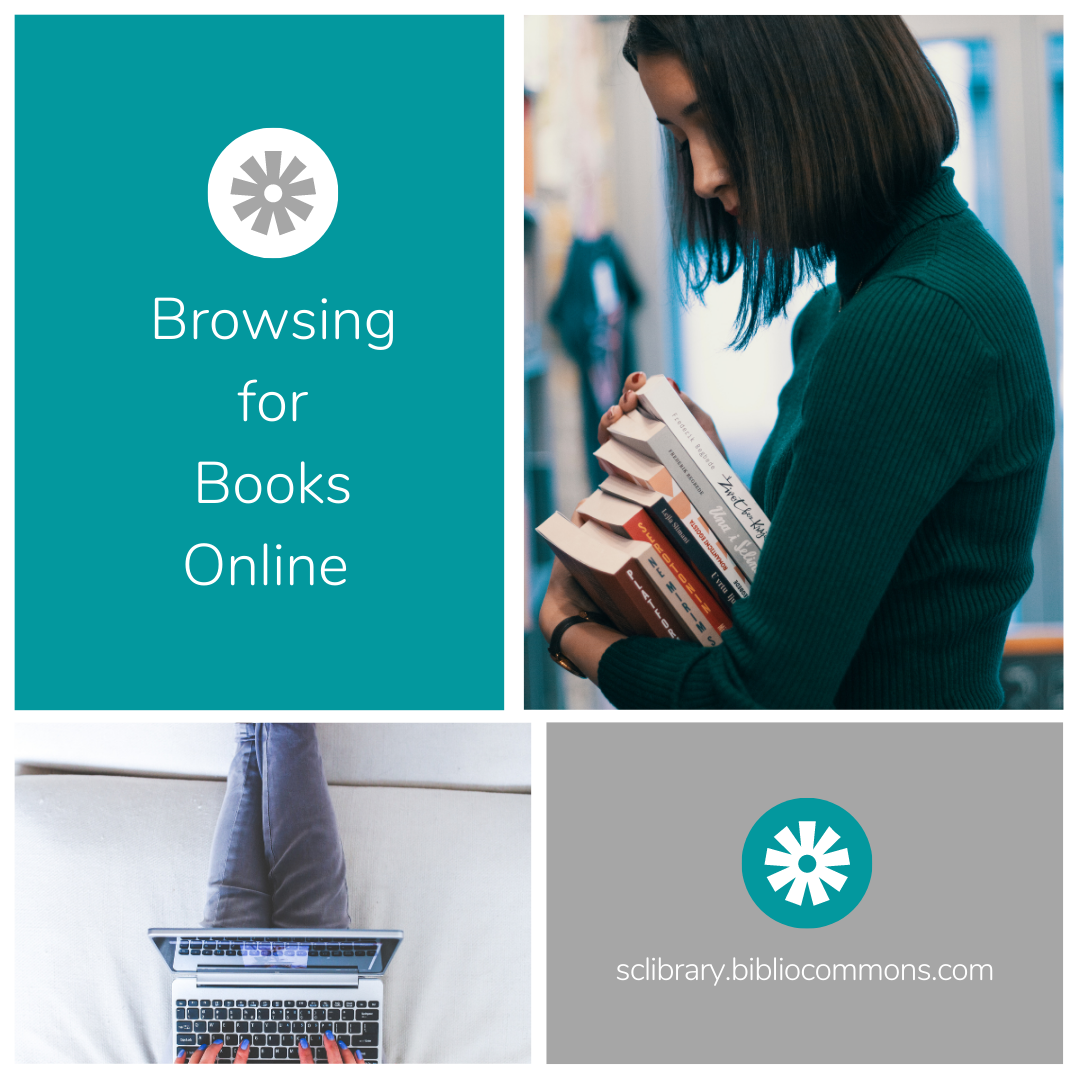 You can browse for books online during The Santa Clara City Library closure