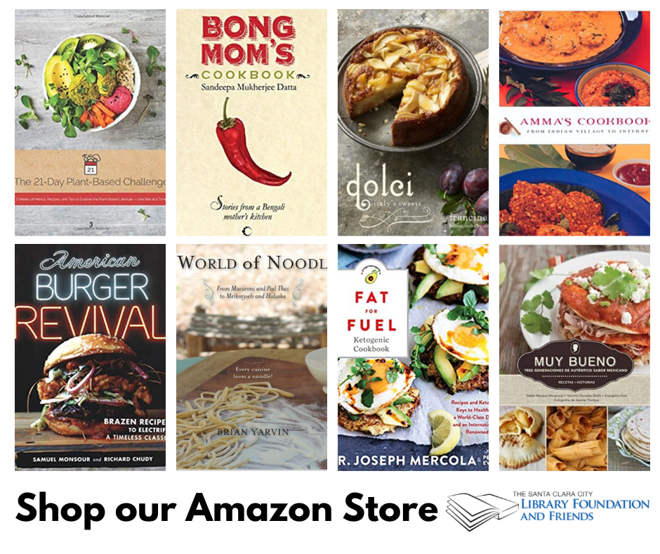 Find cookbooks in the Santa Clara City Library foundation and friends' online bookstore