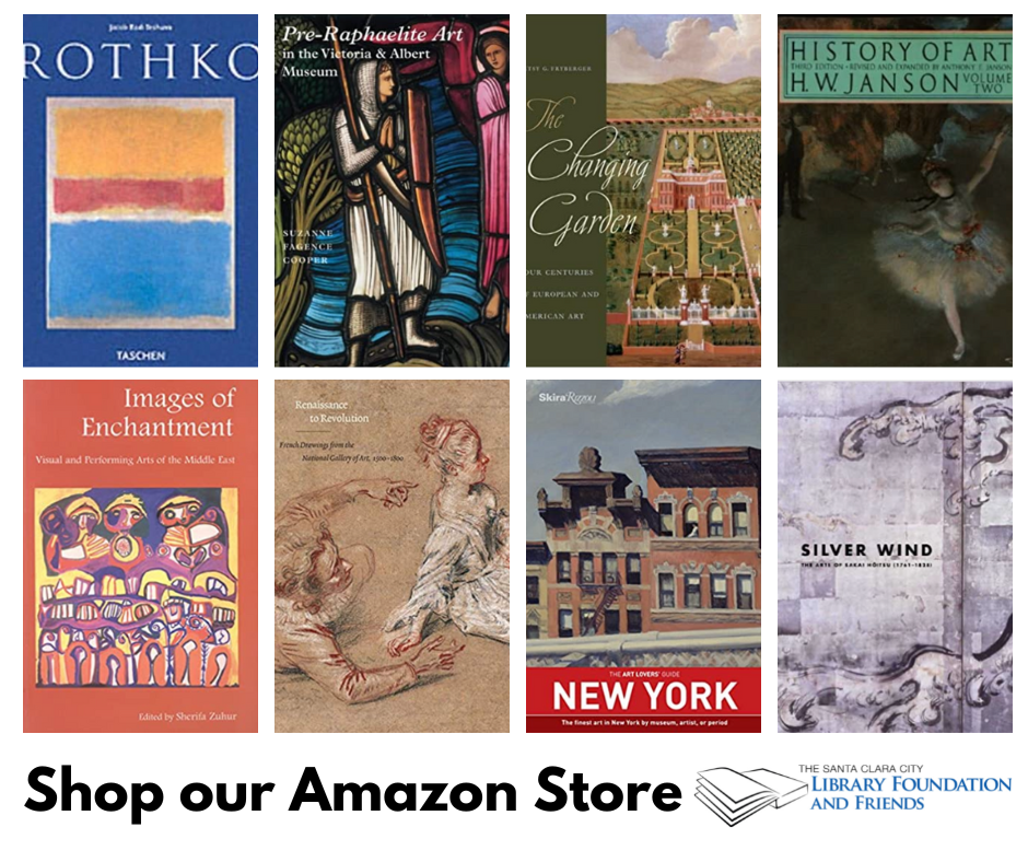 Art books for sale in the Santa Clara City Library foundation and friends online bookstore