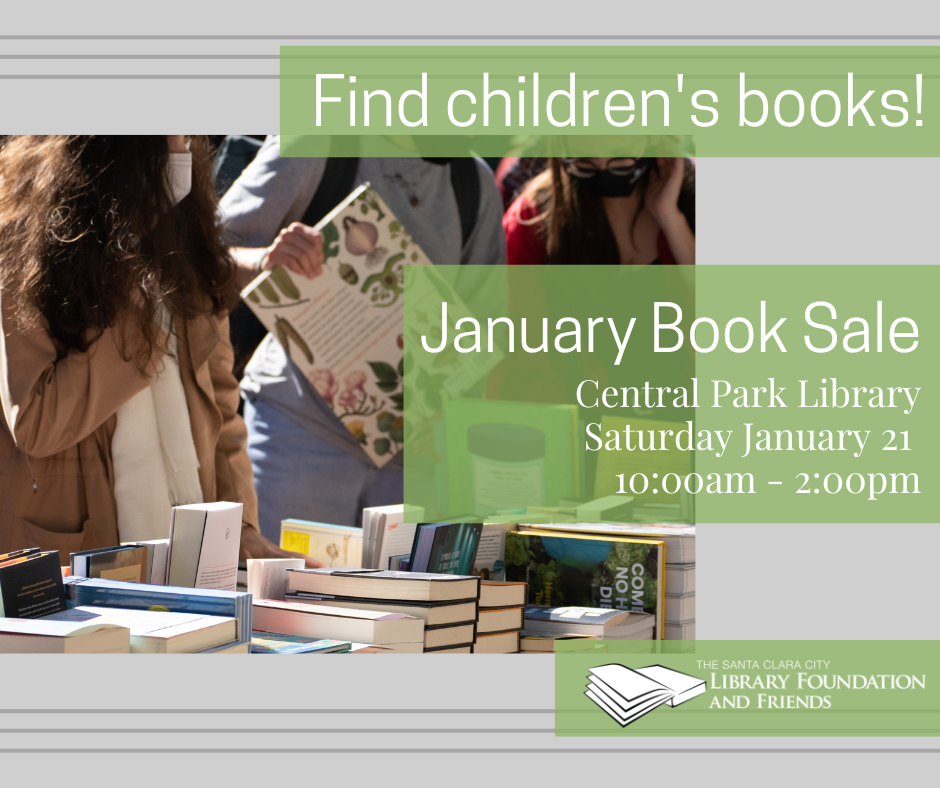 Find children's books for sale at our January monthly book sale