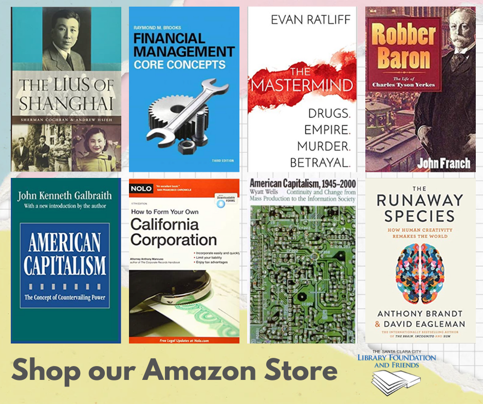find business books at the friends of the Santa Clara city library online bookstore