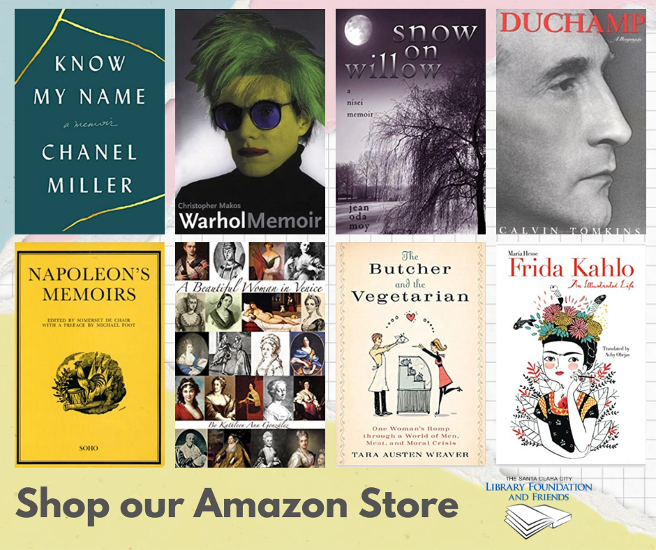 Find Memoirs and biographies at the friends of the Santa Clara city library's online bookstore