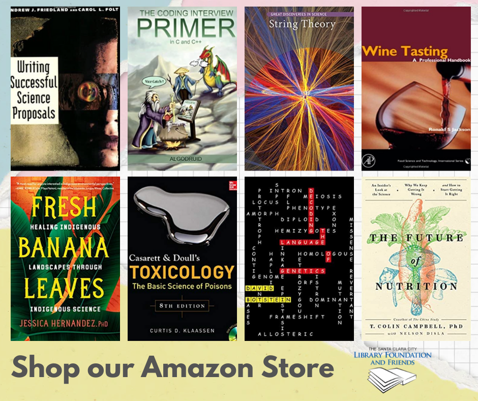 Find science books for sale at the Friends of the Santa Clara City Library's online book store.